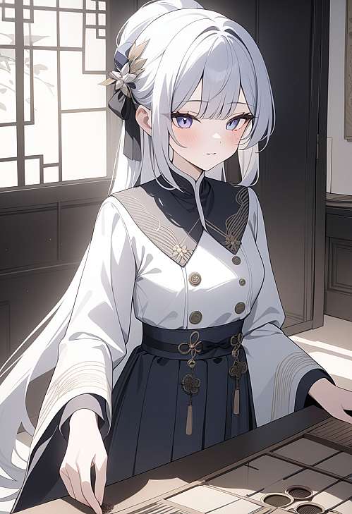 潇潇雨声迟来暮