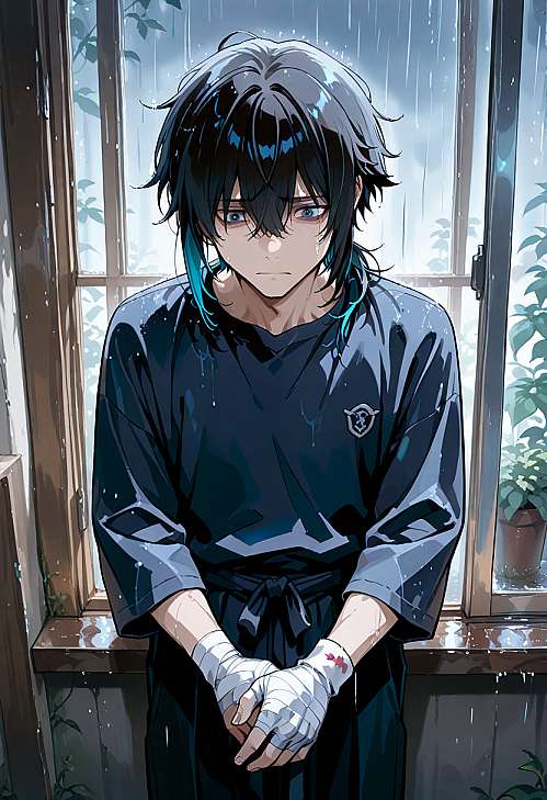 雨送黄昏花易落