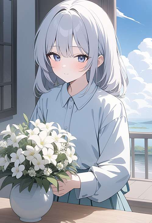 疏雨梧桐浅月朦胧