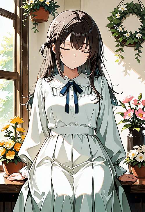 疏雨梧桐浅月朦胧