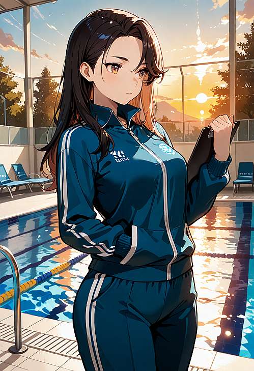 我借黄昏处隐没