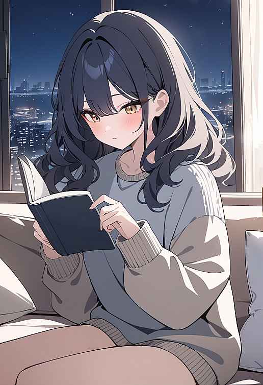 疏雨梧桐浅月朦胧