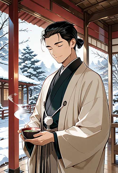 霜雪深深梦两茫