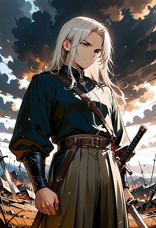 爱恨随风，暮开朝落