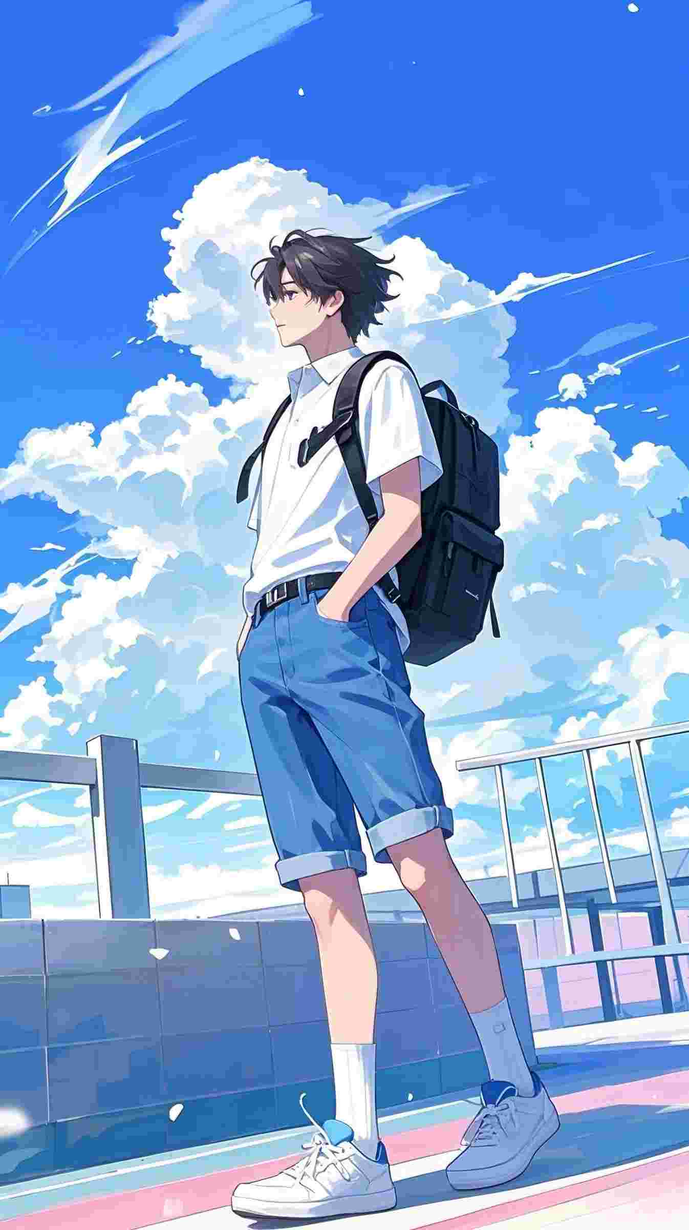 晚月空照流云碎