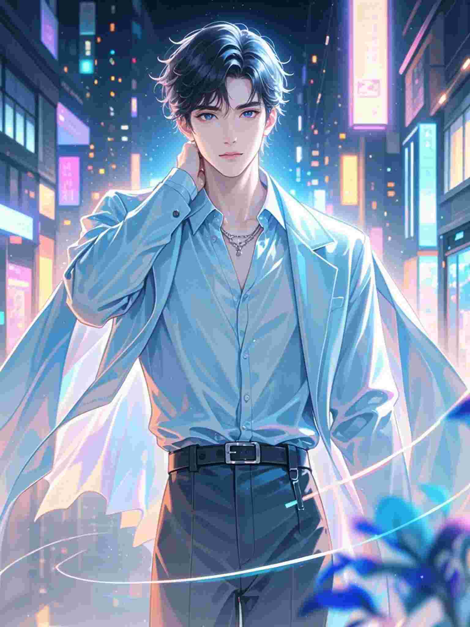 京夜燃烬！被捡来的老公抵门后亲